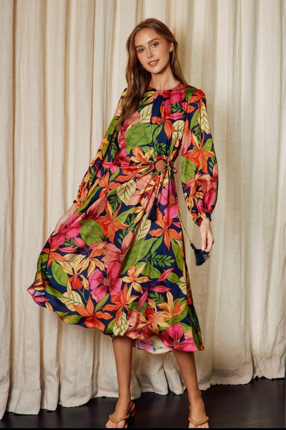 Double O Ring Mini Dress main image 0