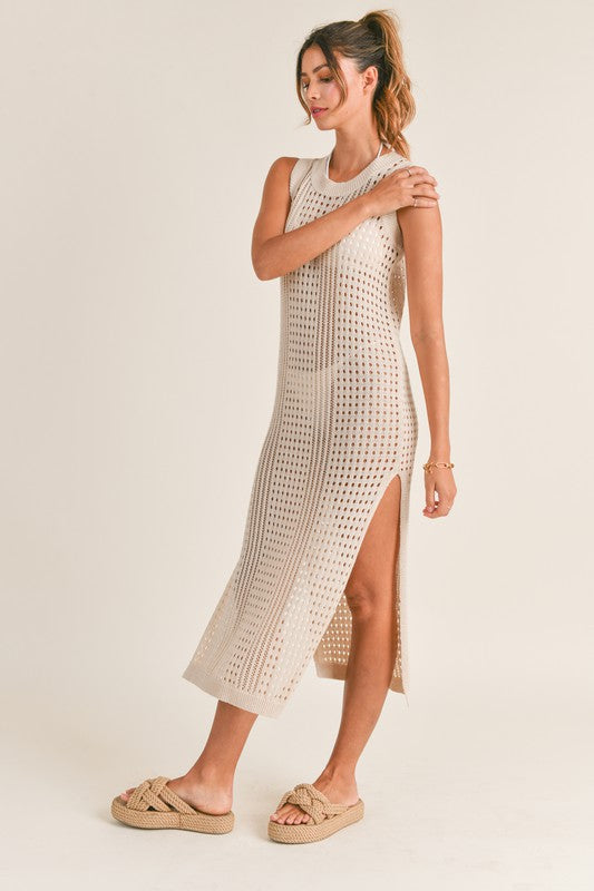 crochet dress cover up Oneill Womens Dress Nina Midi Crochet Lace Cover Up