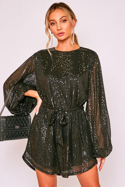The Charlisa Sequin Party Dress