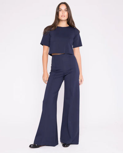 Ponte Knit Wide Leg Pant by Ripley Rader