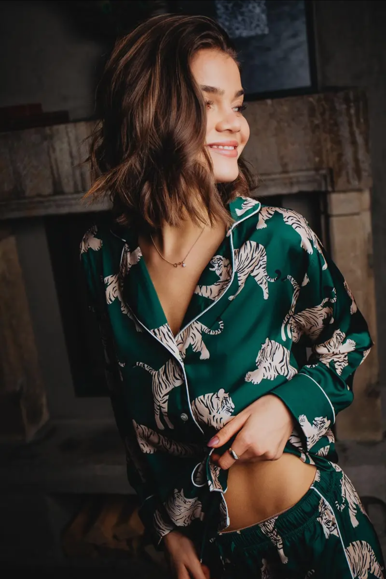 Silky Satin Pajama Set by Averie