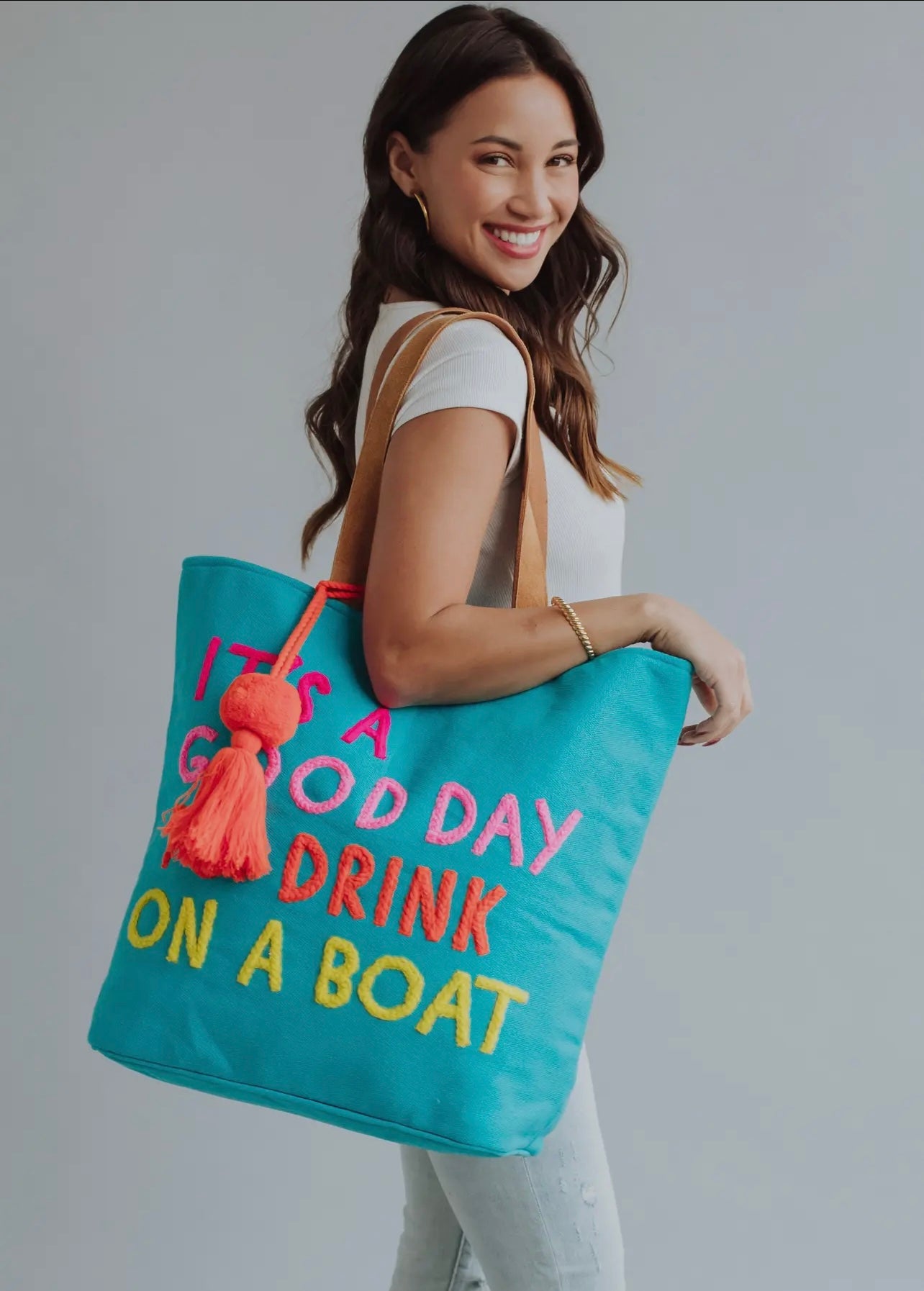 “It’s A Good Day To Drink On A Boat” Tote