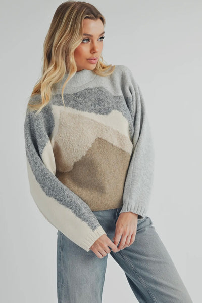 The Betsy Colorblock Sweater