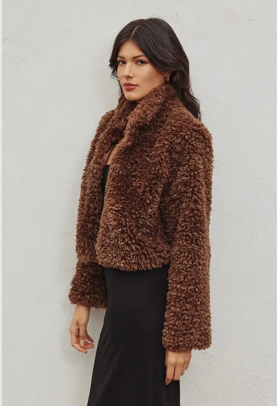 Teddy Bear Collared Jacket