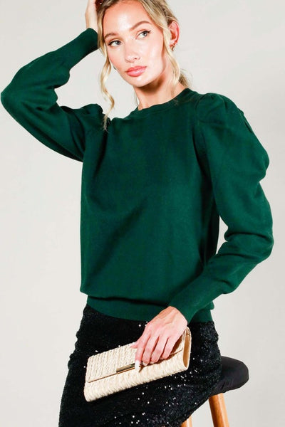Harper Puff Long Sleeve Sweater