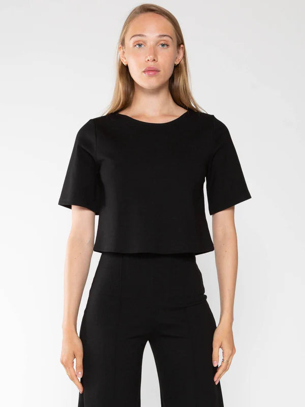 Ponte Short Sleeve Top by Ripley Rader