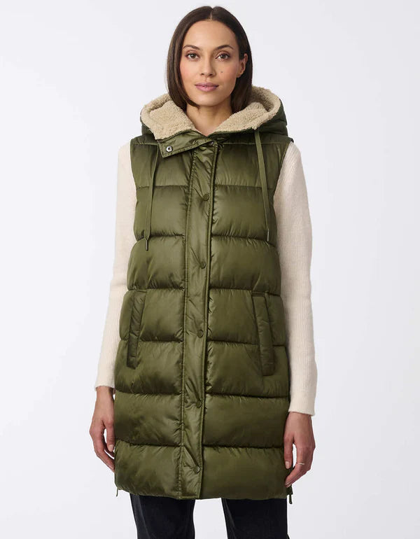 Summit Long Puffer Vest