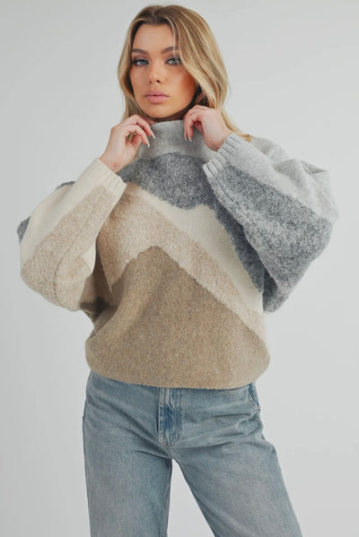 The Betsy Colorblock Sweater