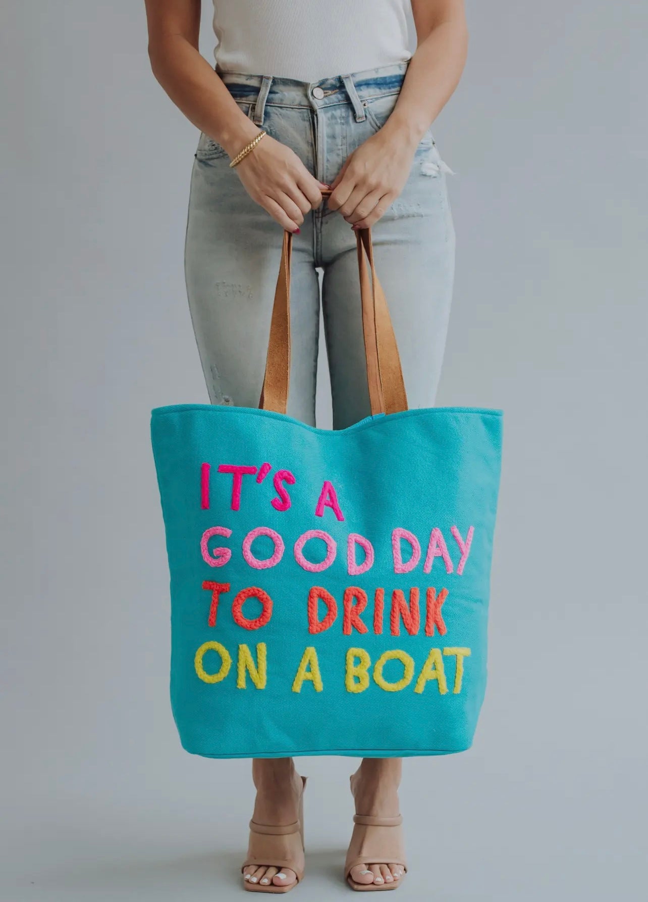 “It’s A Good Day To Drink On A Boat” Tote