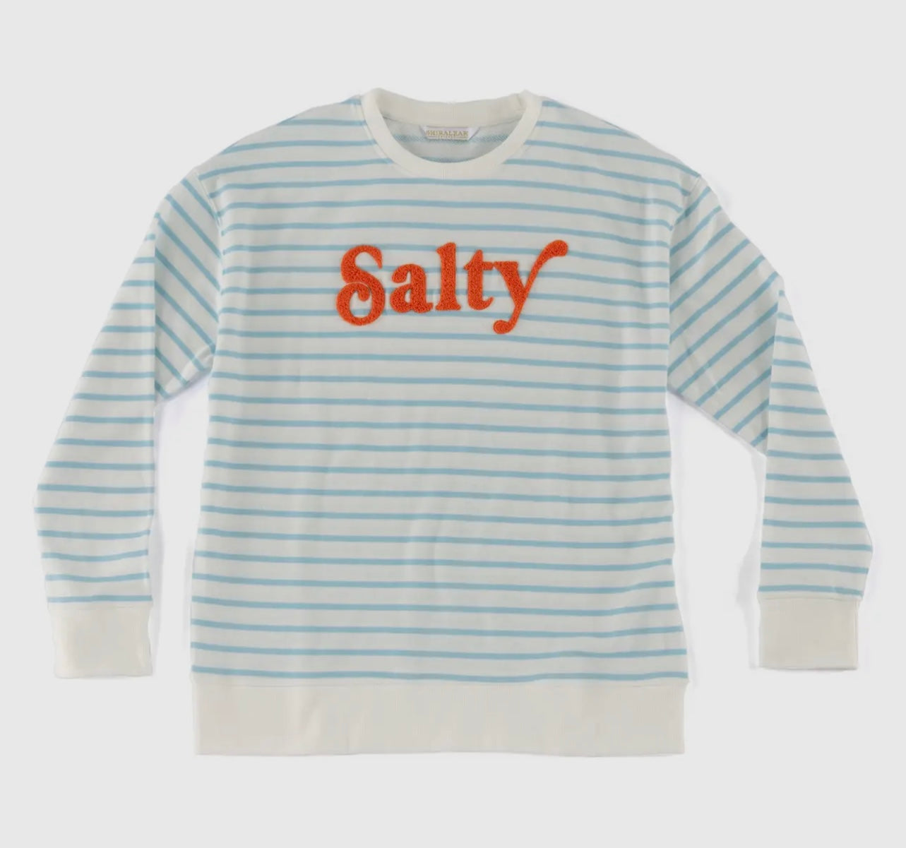 Salty Crewneck Pullover Sweatshirt