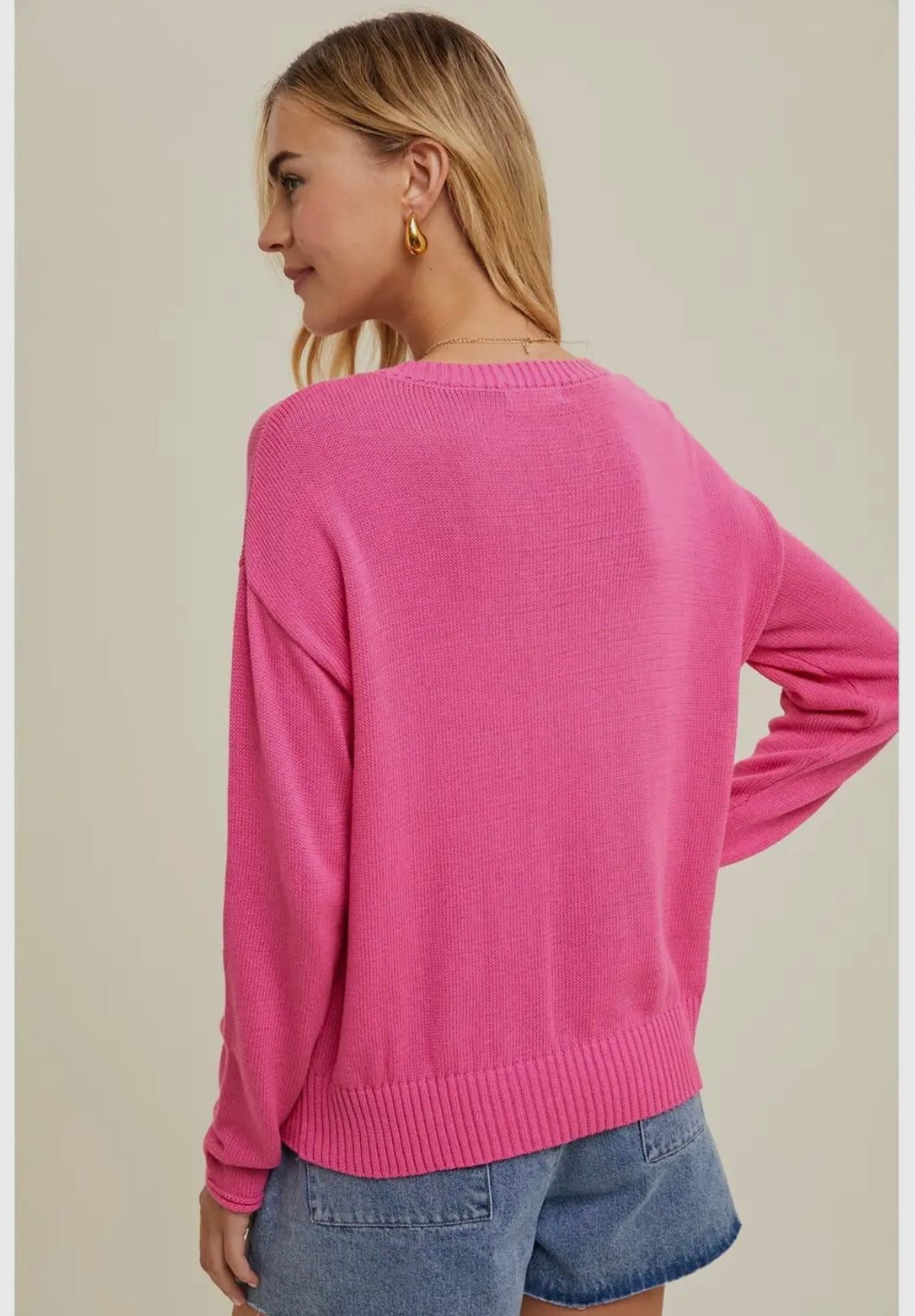 VACAY Lightweight Knit Sweater