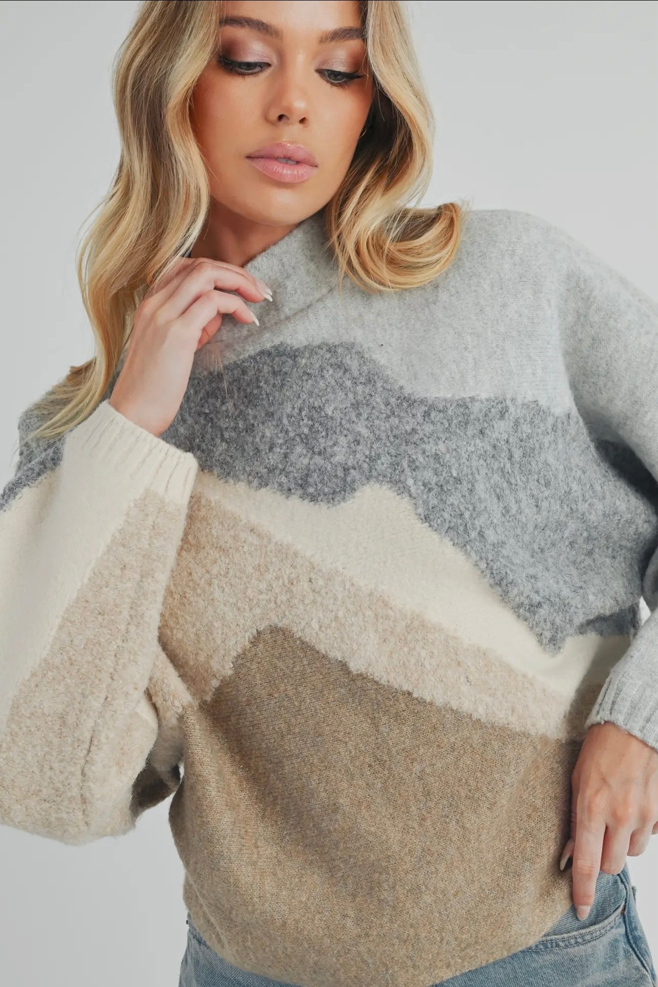 The Betsy Colorblock Sweater