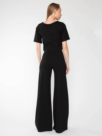 Ponte Knit Wide Leg Pant by Ripley Rader