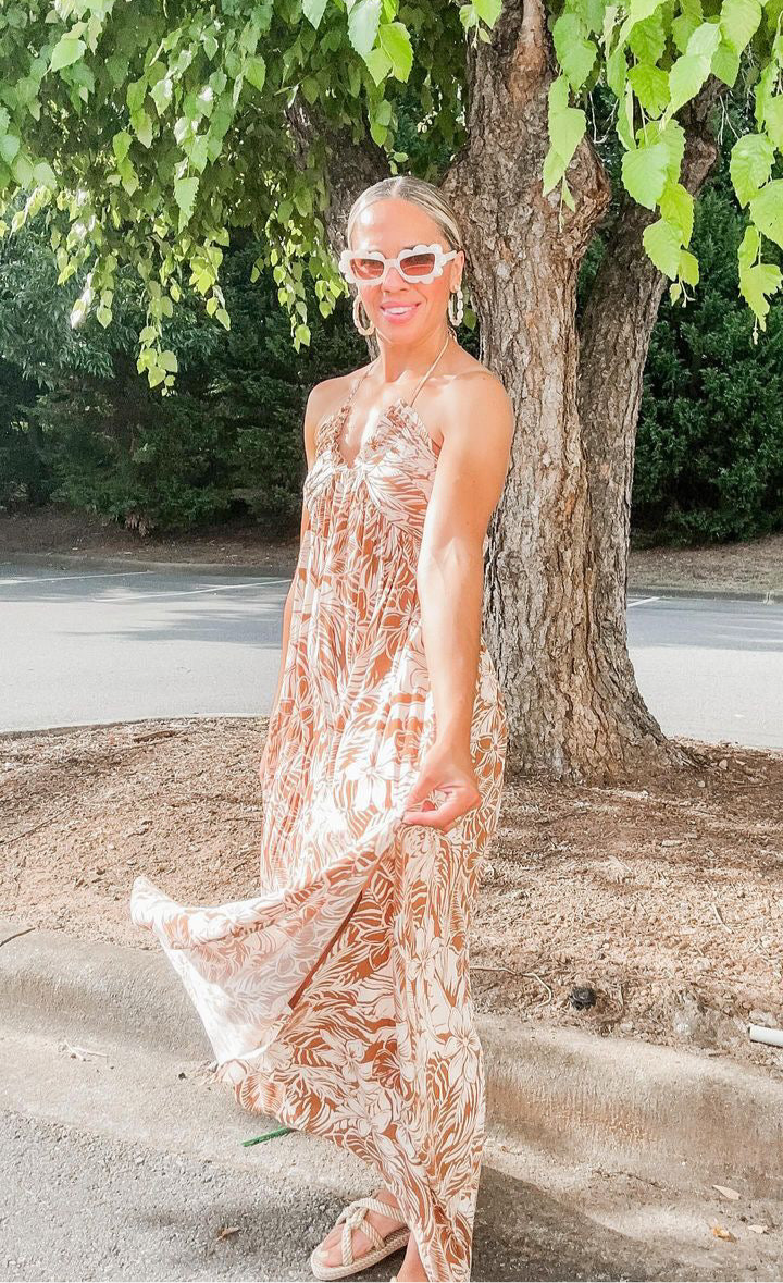 crepe halter dress Black Crepe Pearl Halter Maxi Dress shopaleena