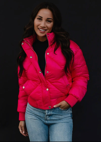 Finley Cropped Puffer Jacket