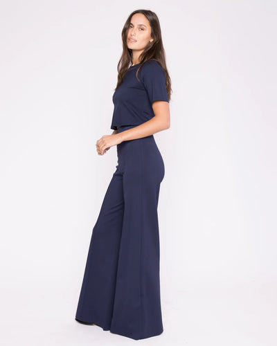 Ponte Knit Wide Leg Pant by Ripley Rader