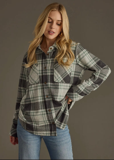 Plaid Button Down Shirt