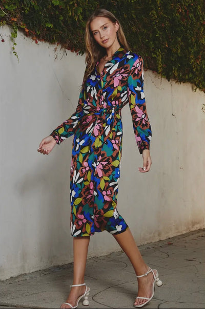 Dreamer Midi Shirt Wrap Dress