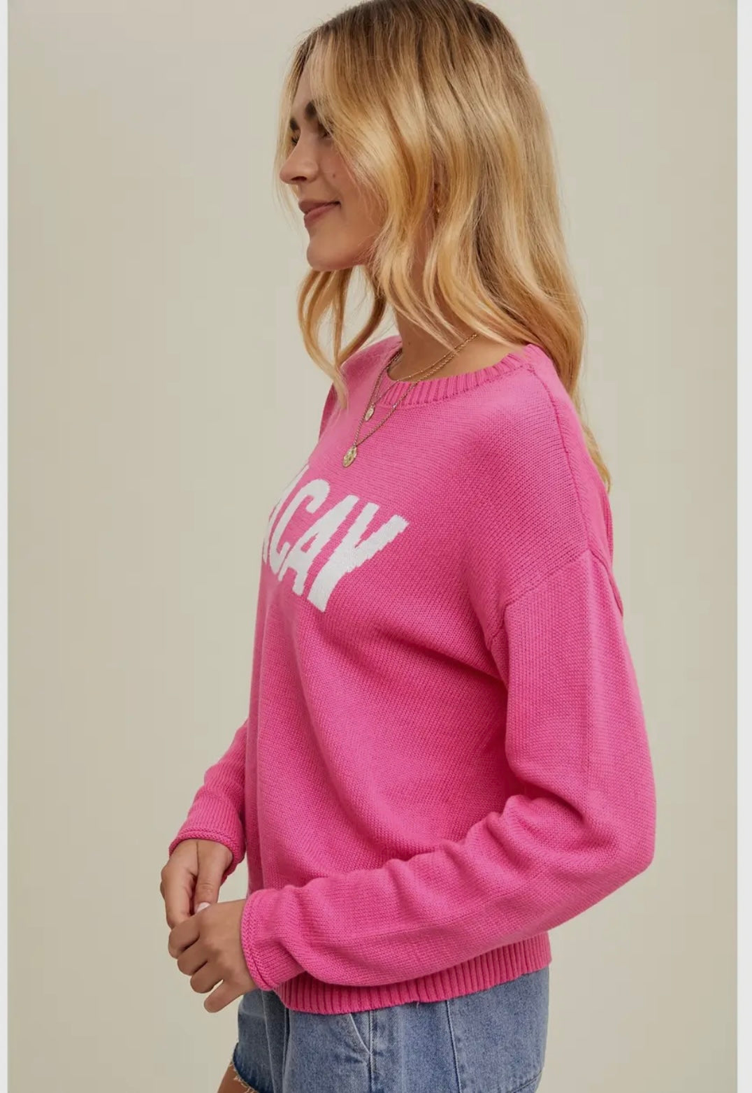 VACAY Lightweight Knit Sweater