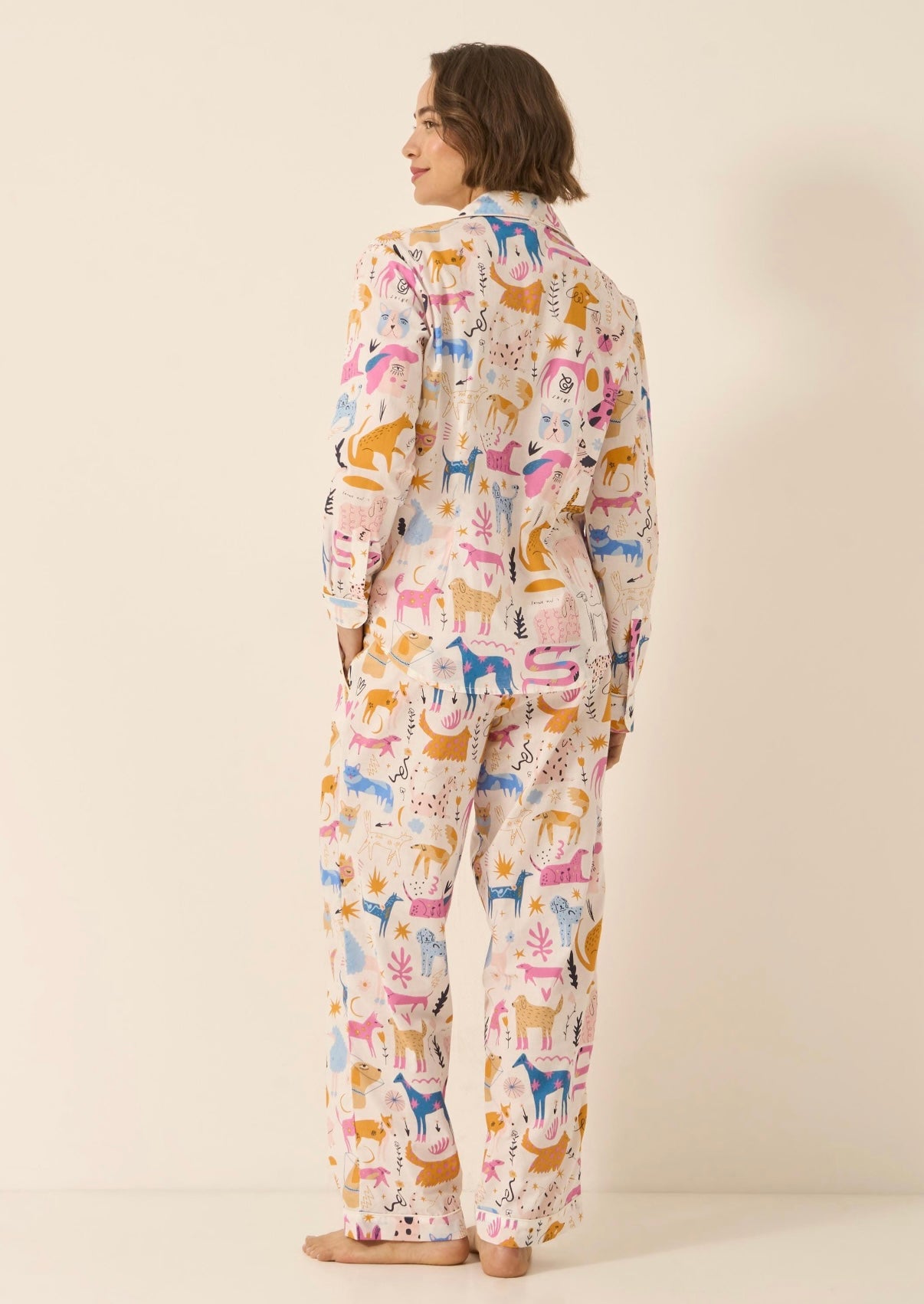 Amara Organic Cotton Pajama Trouser Set