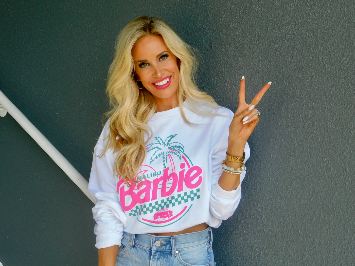 Malibu Barbie Crewneck Sweatshirt
