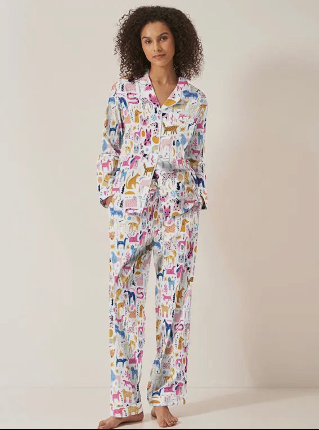 Amara Organic Cotton Pajama Trouser Set