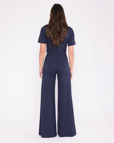 Ponte Knit Wide Leg Pant by Ripley Rader