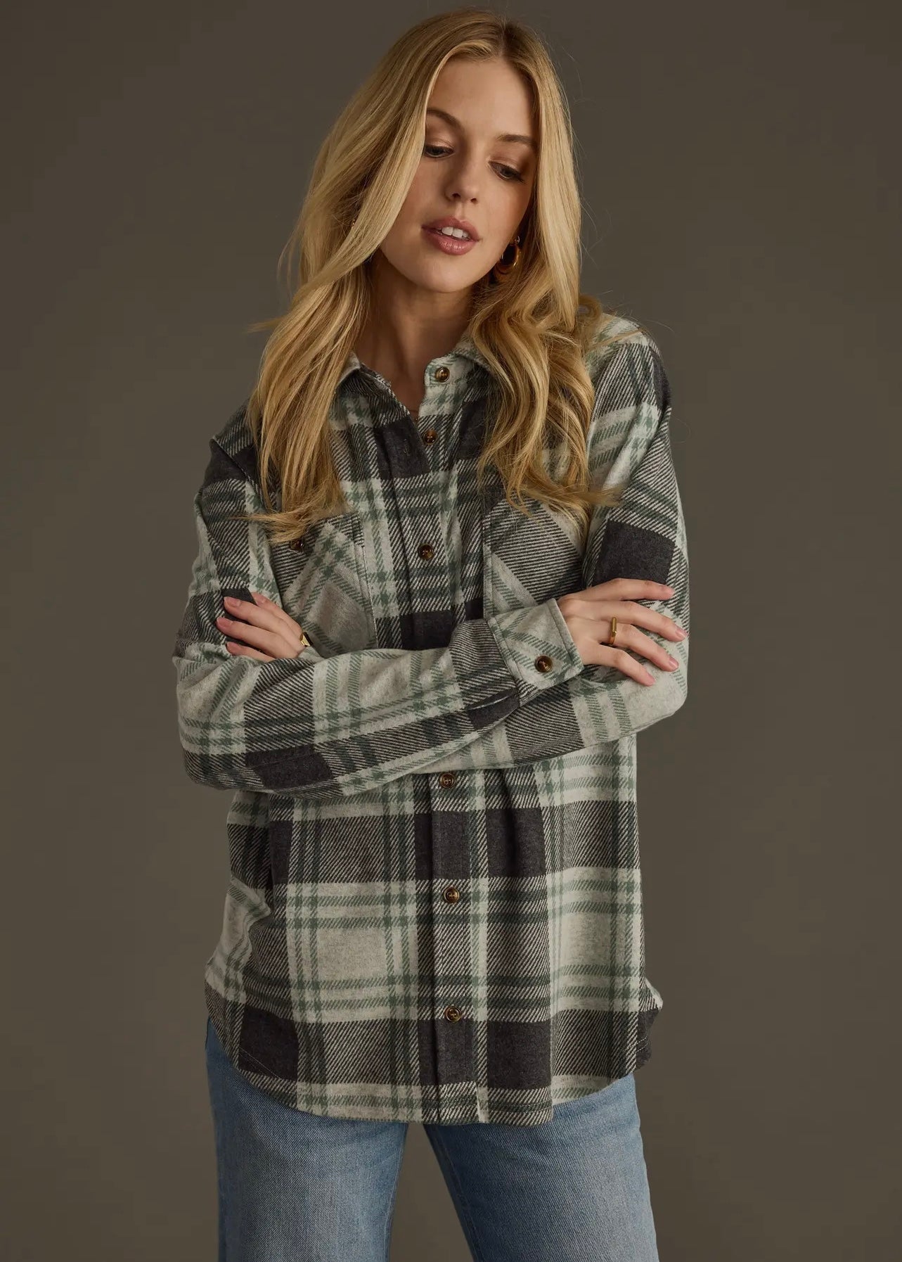 Plaid Button Down Shirt