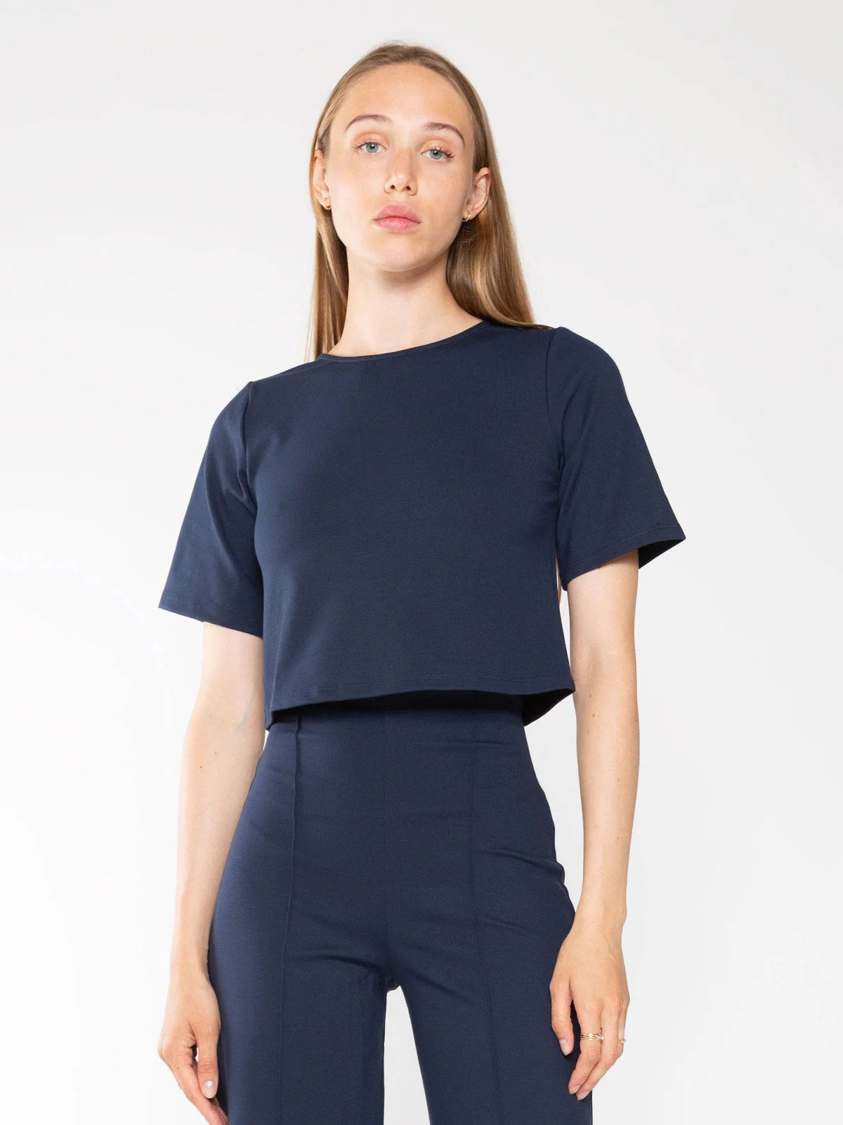 Ponte Short Sleeve Top by Ripley Rader