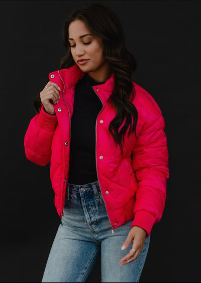 Finley Cropped Puffer Jacket