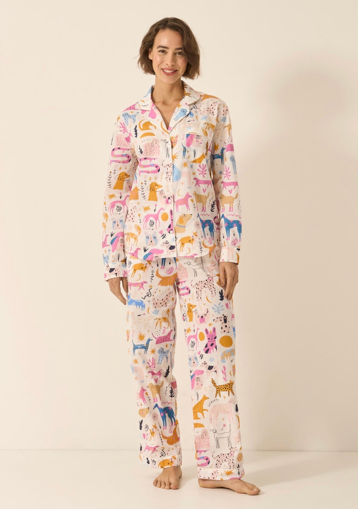 Amara Organic Cotton Pajama Trouser Set