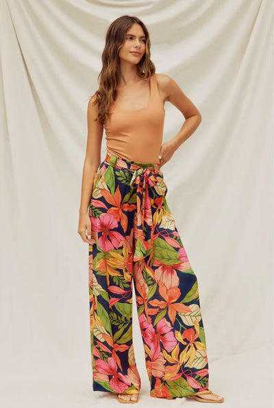 Picture Perfect Tie Waist Pants