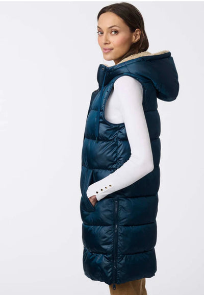 Summit Long Puffer Vest