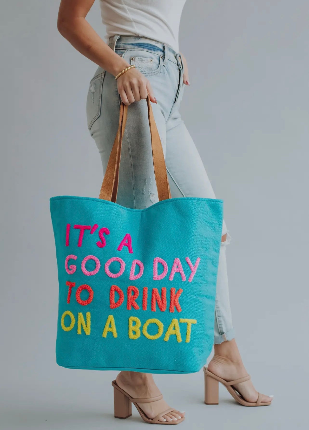 “It’s A Good Day To Drink On A Boat” Tote