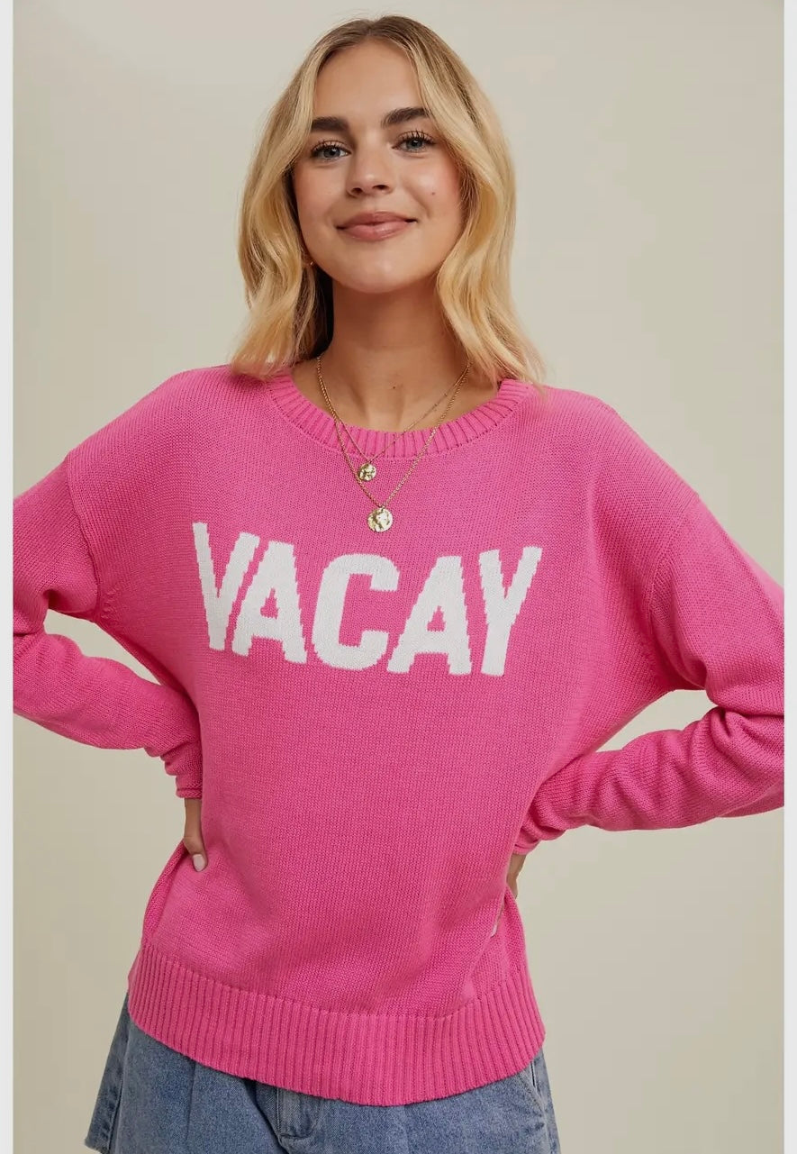 VACAY Lightweight Knit Sweater