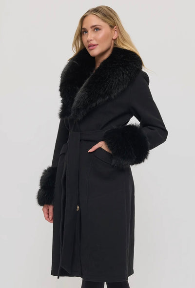 Imperial Luxe Maxi Faux Fur Coat