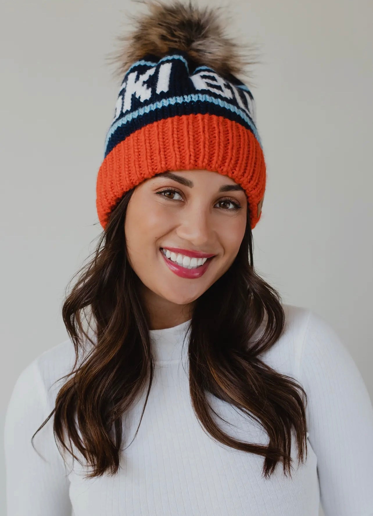 Ski Bum Pom Hat