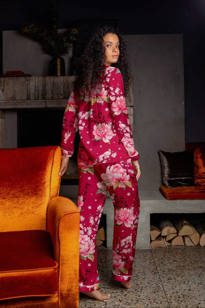 Silky Satin Pajama Set by Averie