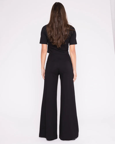 Ponte Knit Wide Leg Pant by Ripley Rader