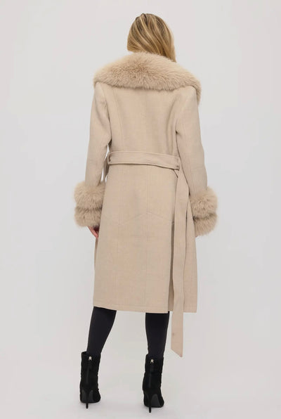 Imperial Luxe Maxi Faux Fur Coat