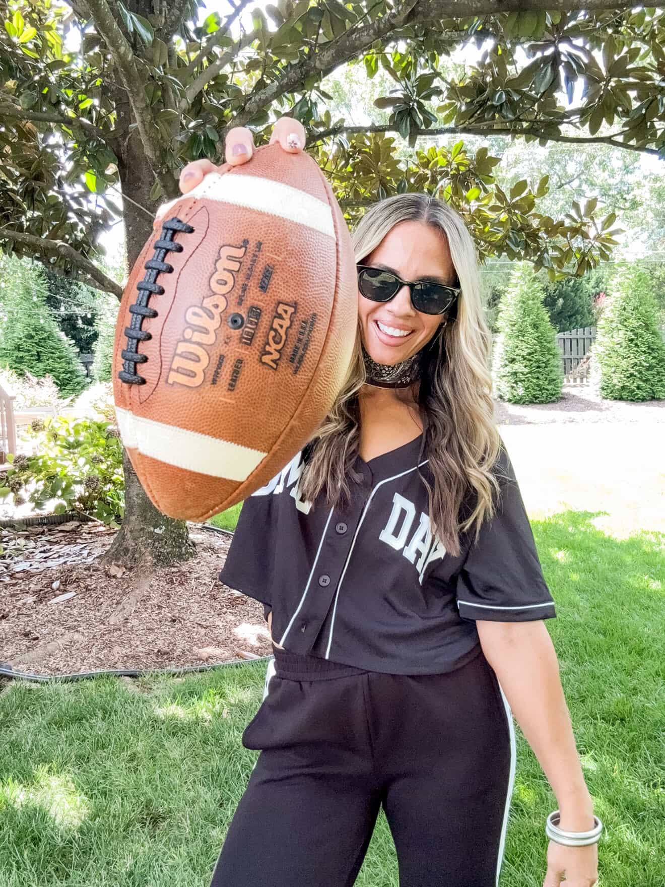 Side Snap Contrast Stripe Track Pants