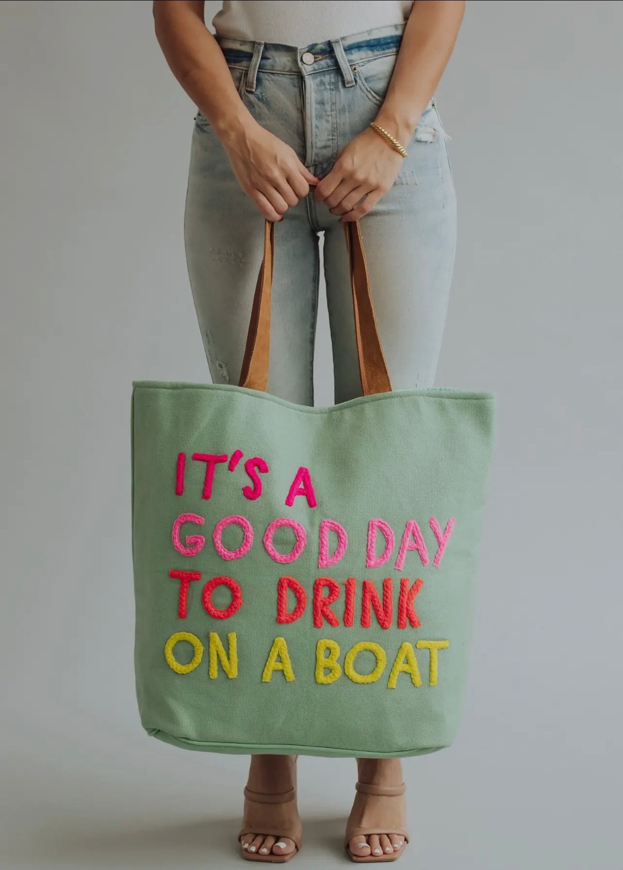 “It’s A Good Day To Drink On A Boat” Tote