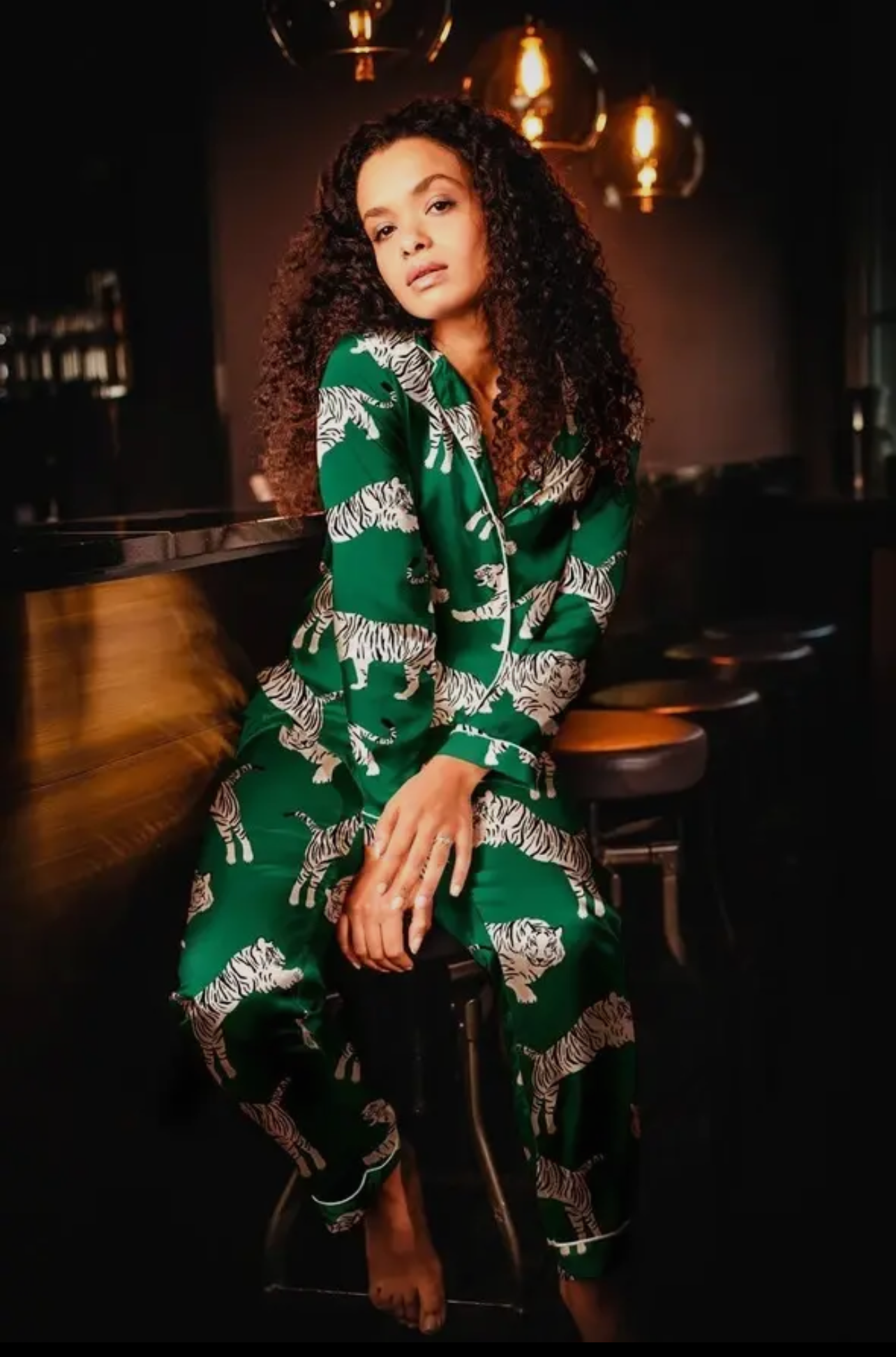 Silky Satin Pajama Set by Averie