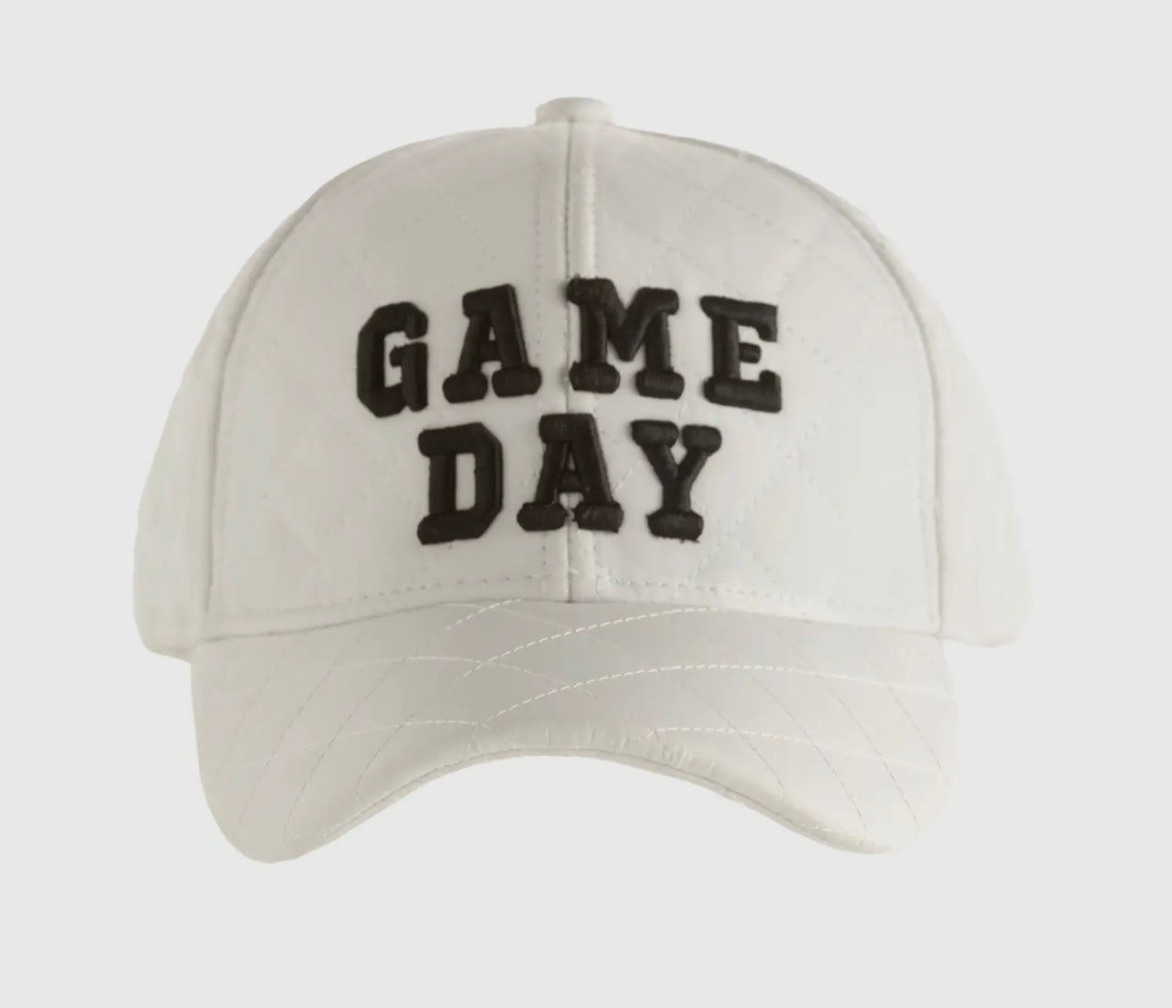 GAME DAY Quilted Baseball Cap