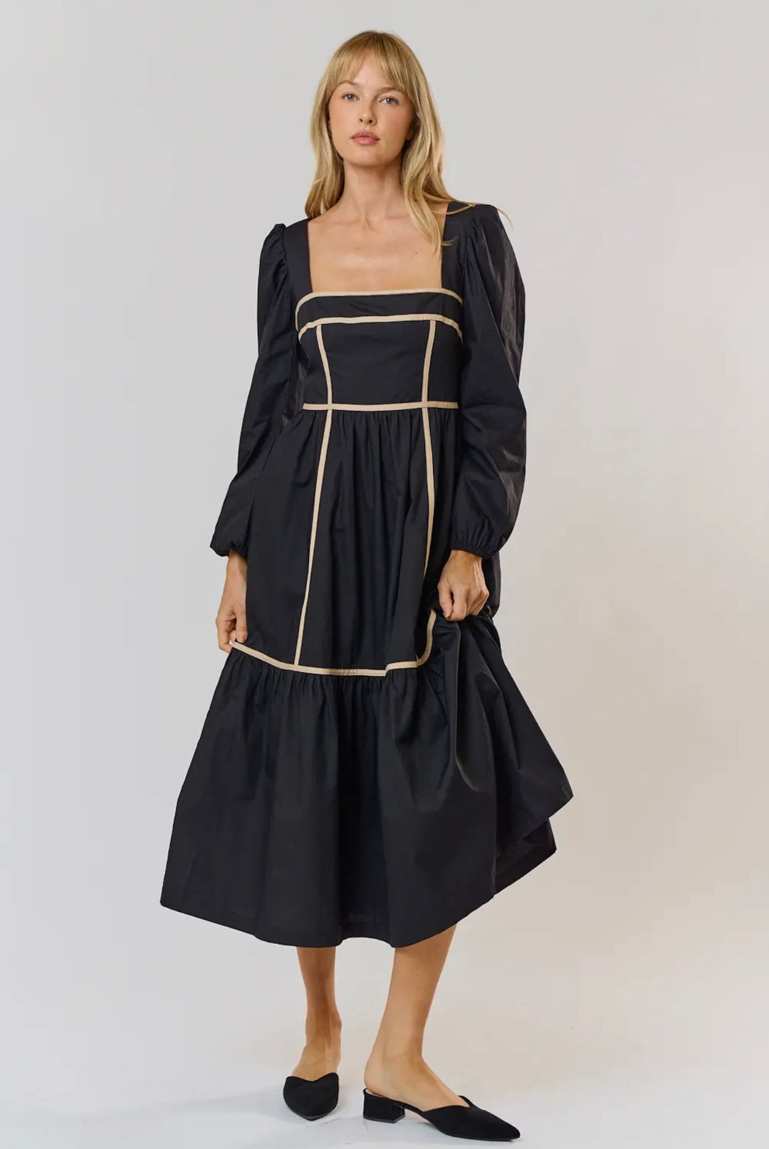 blouson sleeve maxi dress Buy Violet Blouson Sleeve Maxi Dress