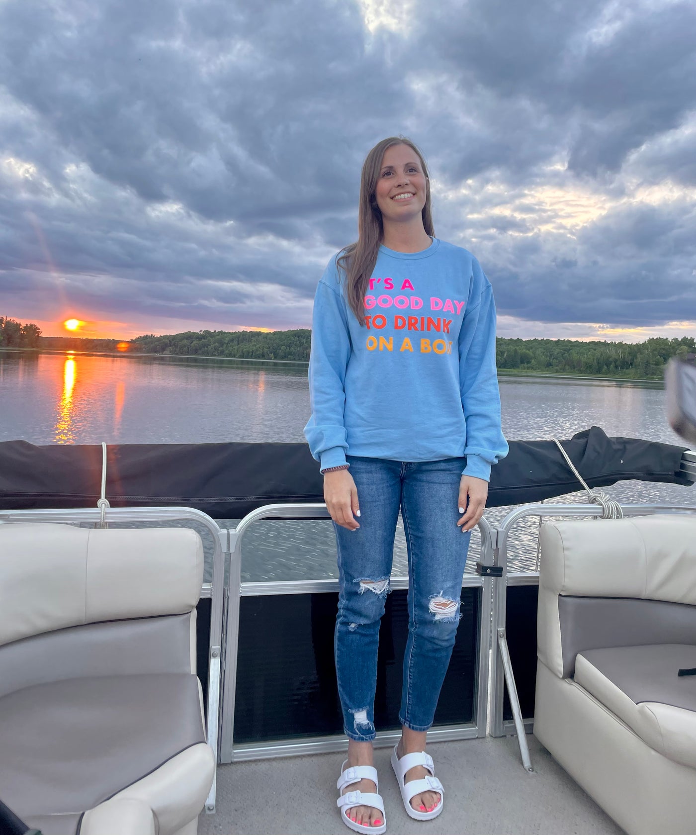 It’s A Good Day To Drink On A Boat Sweatshirt