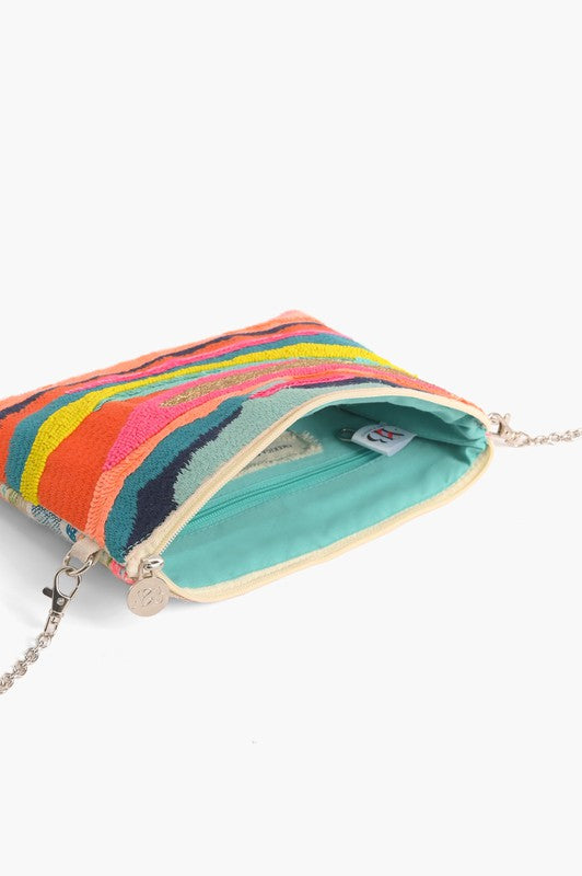 Daphne Handmade Beaded Clutch Handbag