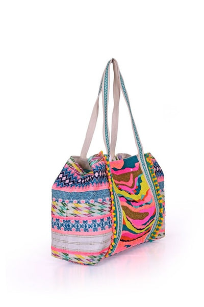 Daphne Embellished Tote Handbag