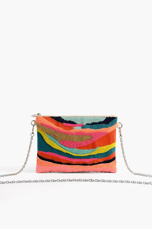 Daphne Handmade Beaded Clutch Handbag