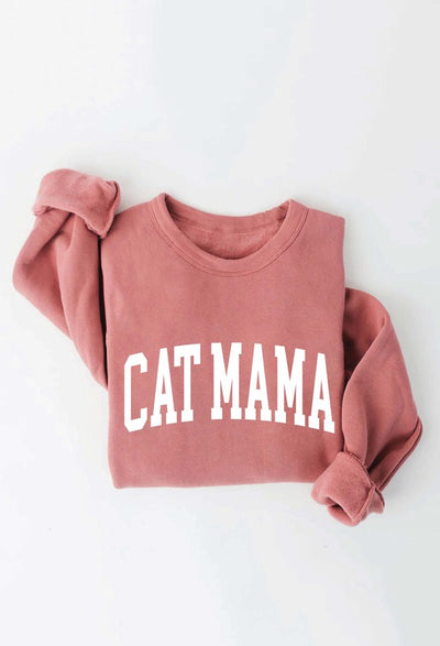 CAT MAMA Unisex Crewneck Sweatshirt